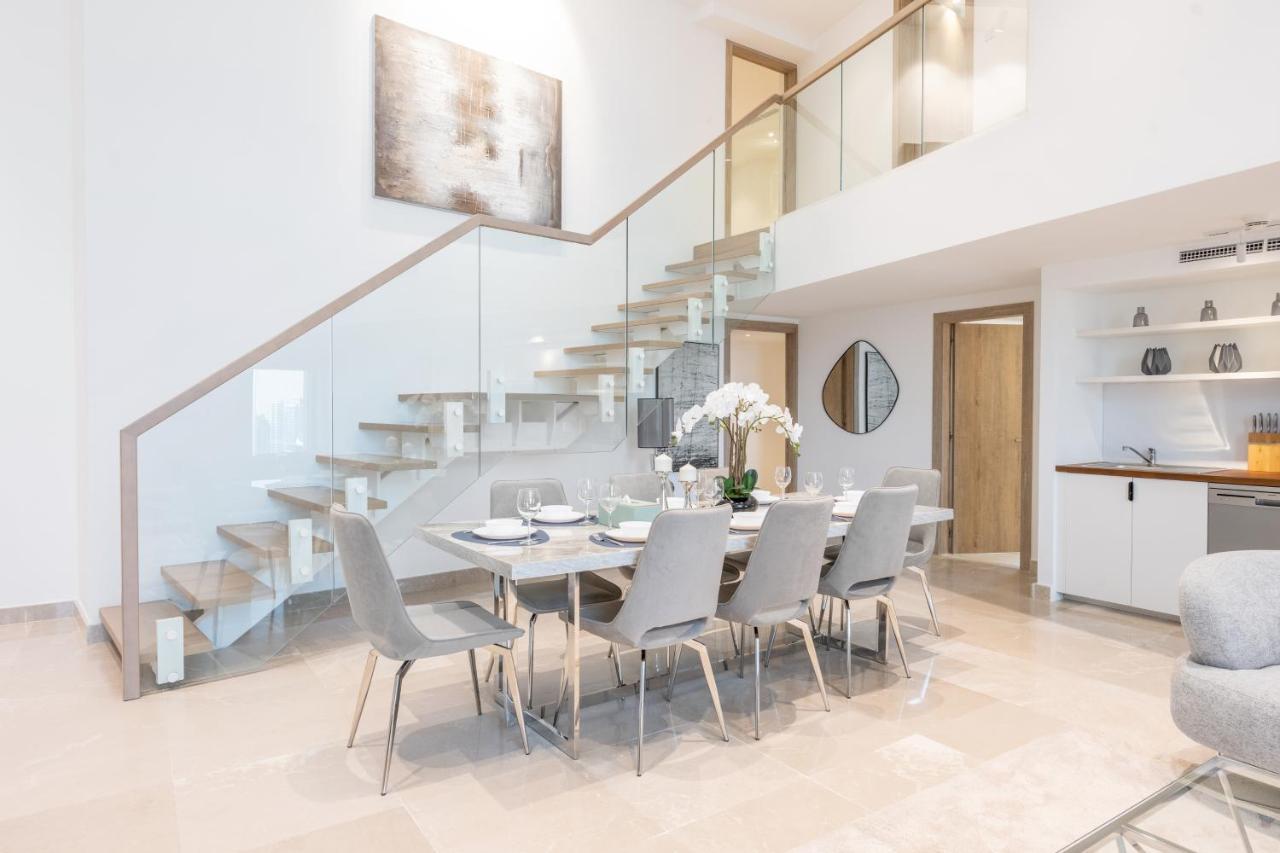 דובאי Ultra Luxury Jbr Duplex Penthouse - Free 5 Star Beach Access מראה חיצוני תמונה
