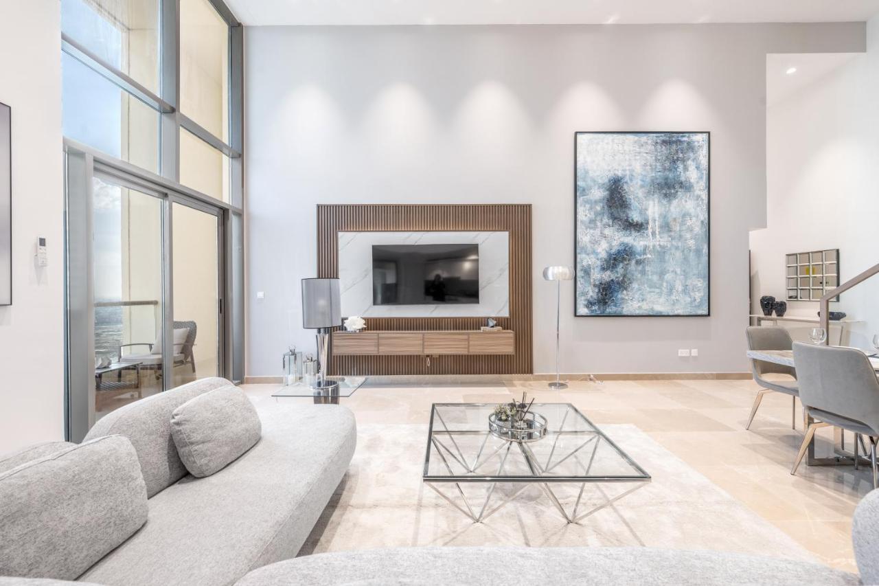 דובאי Ultra Luxury Jbr Duplex Penthouse - Free 5 Star Beach Access מראה חיצוני תמונה