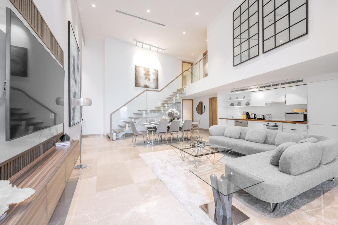 דובאי Ultra Luxury Jbr Duplex Penthouse - Free 5 Star Beach Access מראה חיצוני תמונה