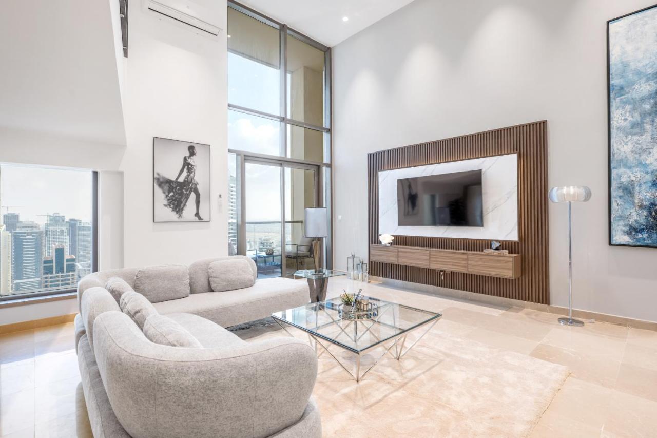 דובאי Ultra Luxury Jbr Duplex Penthouse - Free 5 Star Beach Access מראה חיצוני תמונה